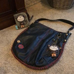 Chala Handbag and Wristlet Pouch (both monkey edition)